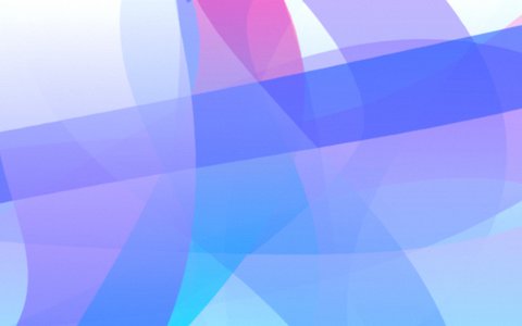 An abstract image of colorful shapes
