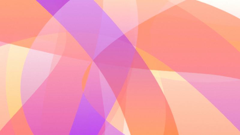 An abstract image of colorful shapes